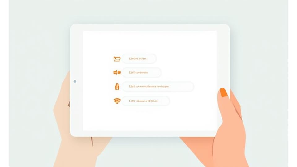 A simplified digital interface showing various privacy settings and toggles, representing user control over their data and preferences.